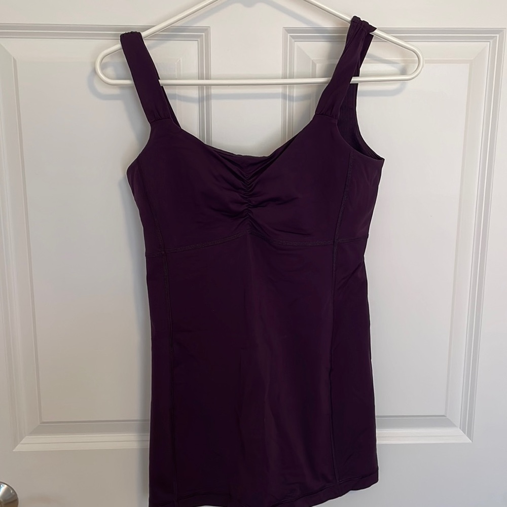 Purple Workout Top